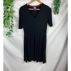 Vince Camuto Short Sleeve Skater Dress